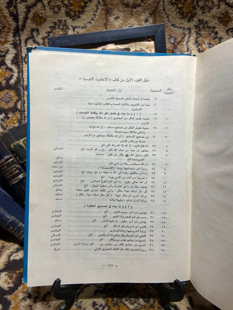 الاحاديث القدسية الجزء الاول والثاني - المجلس الأعلى للشئون الاسلامية لجنة القرأن الكريم