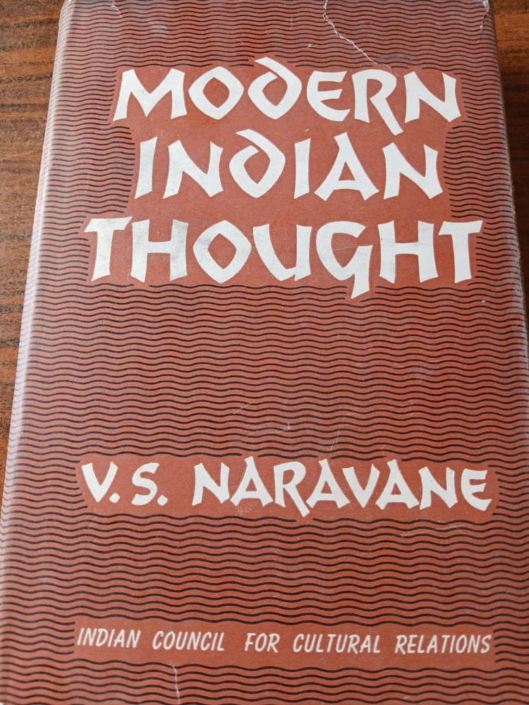 modern indian thought