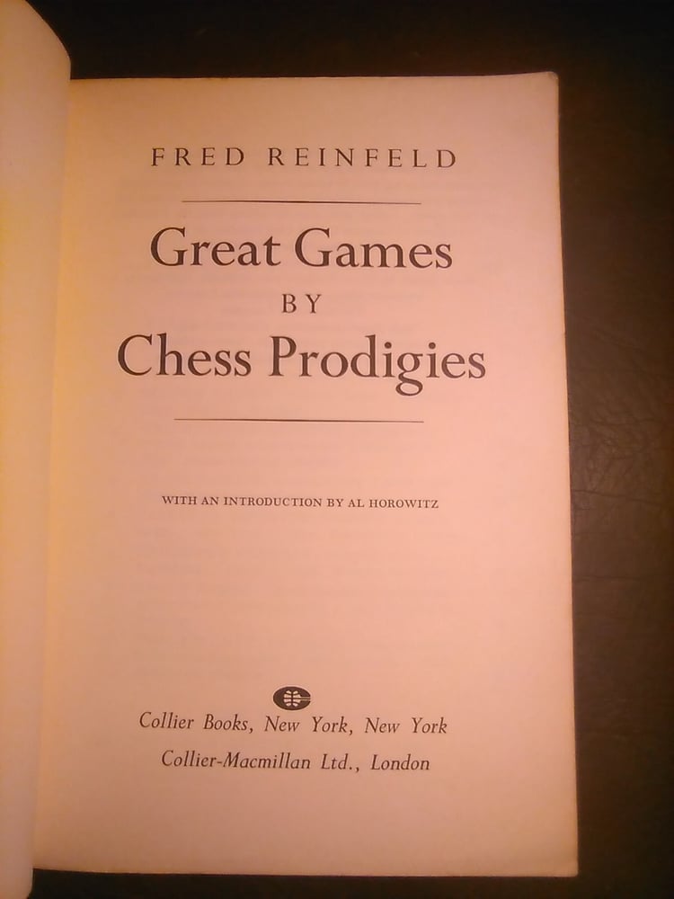 Great games by chess prodigies(P10)