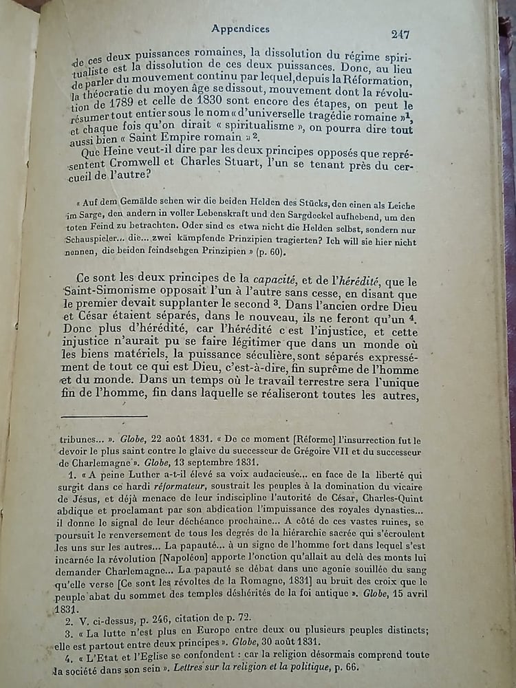les origines