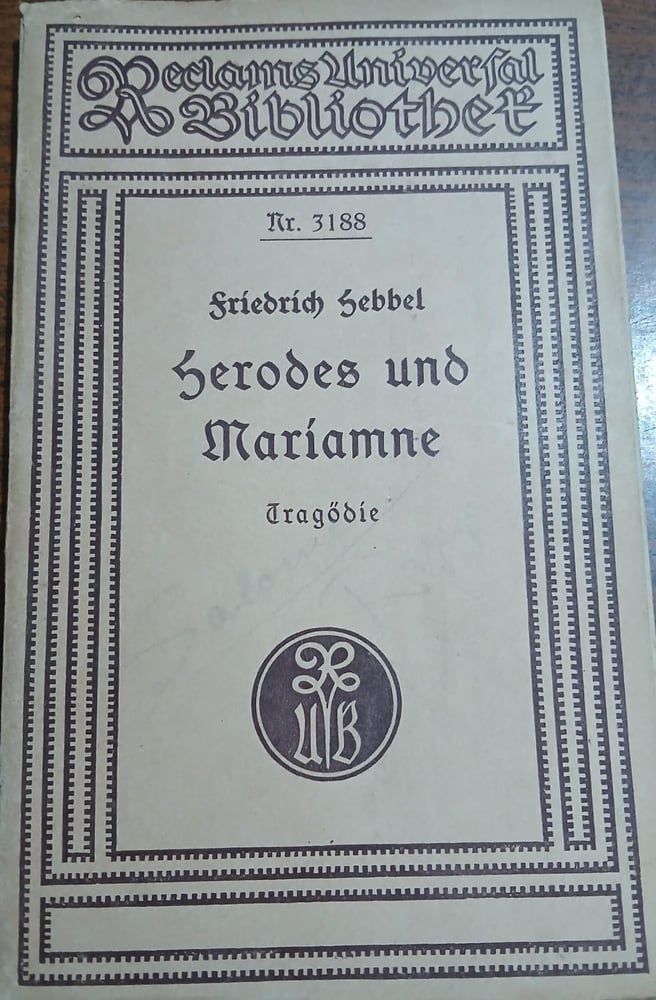 herodes und mariamne
