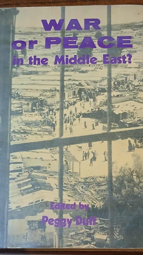 war or peace in the middle east (E16)