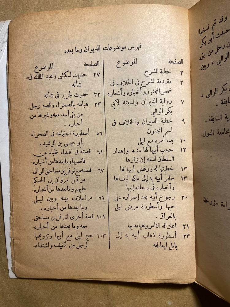 ديوان مجنون ليلى - عبدالمتعال الصعيدي - D1