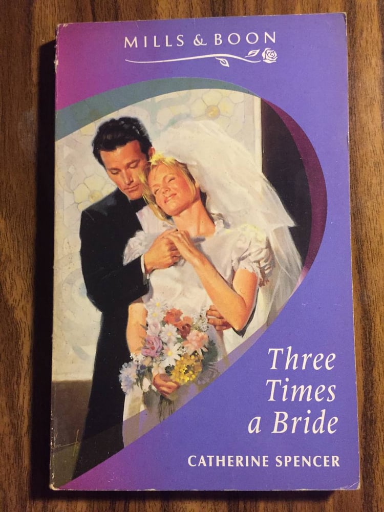 Three times a bride - Catherine Spencer (MS)