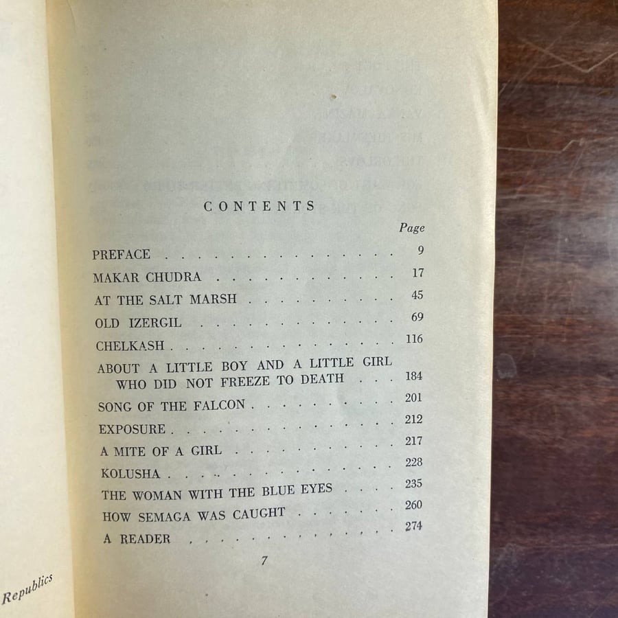 selected short stories-m.Gorky-ms