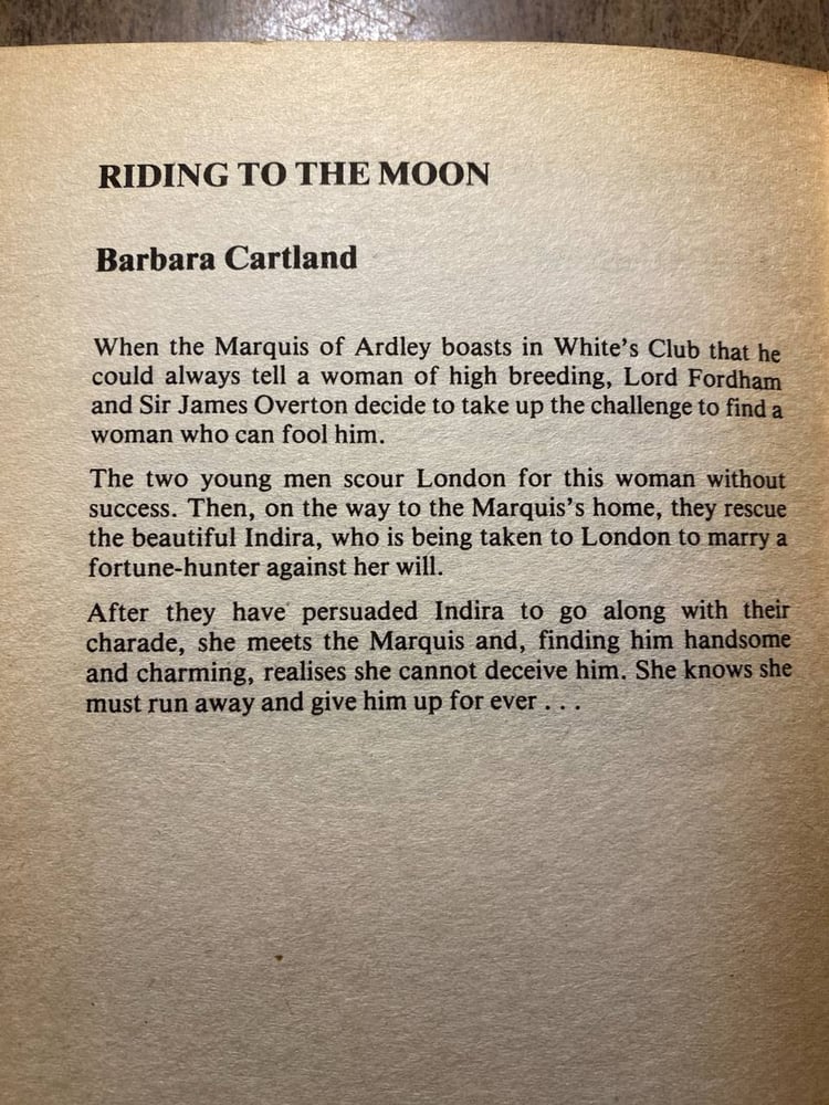 Diona and a Dalmatian - Barbra Cartland (Q6)