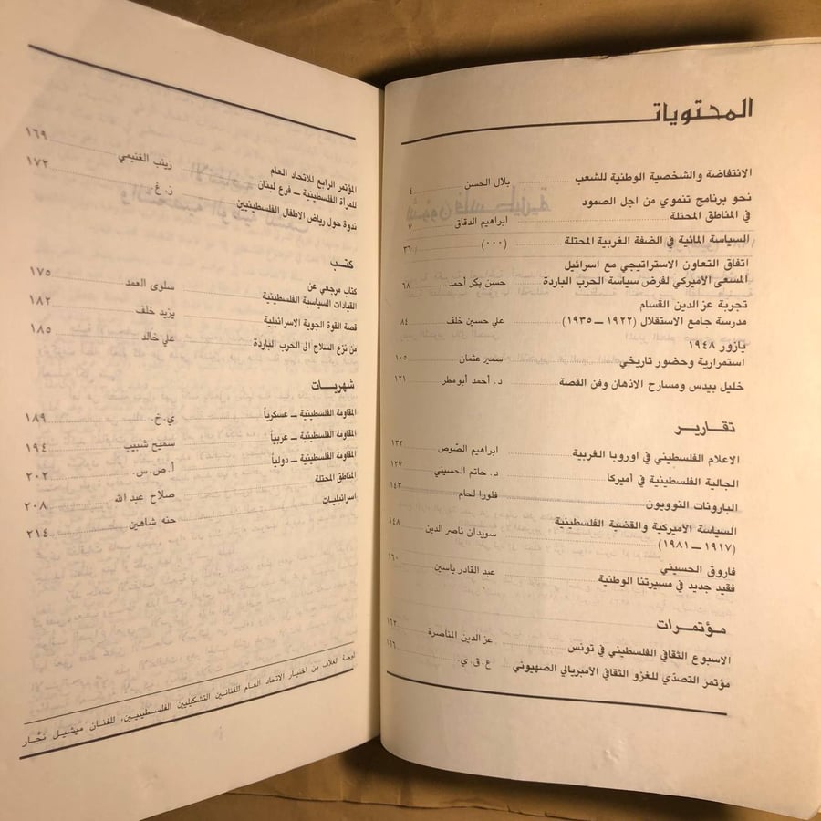 شؤون فلسطينية-O13