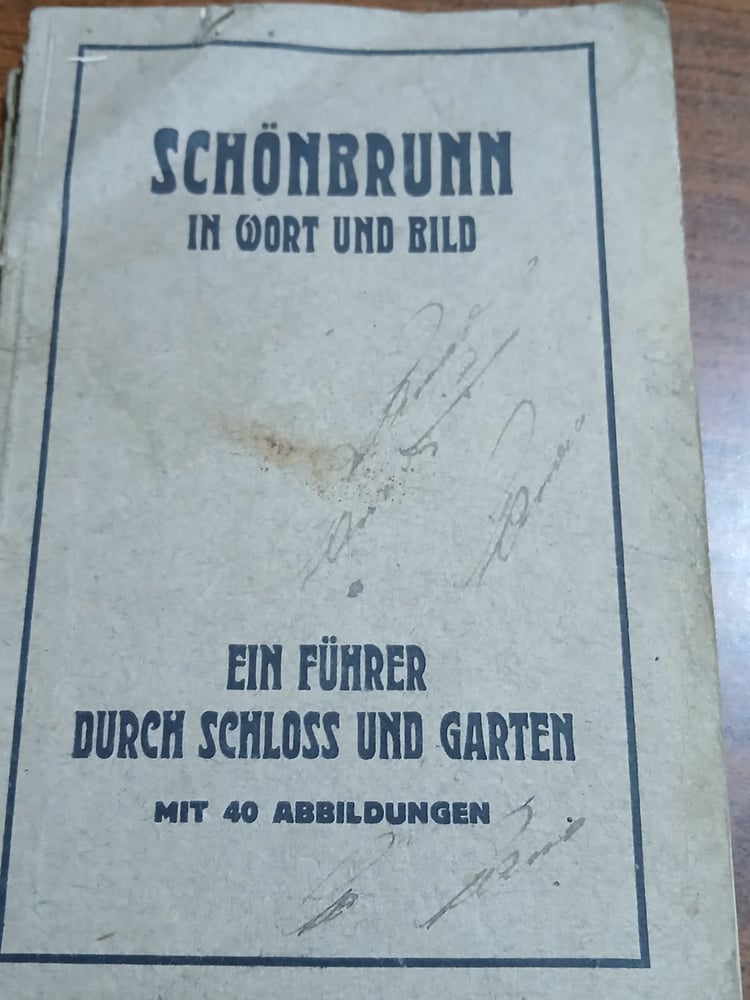 schonbrunn in wort und bild