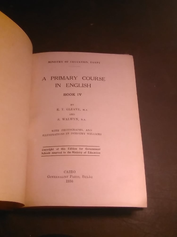 A Primary Course in English #6547 (E5)