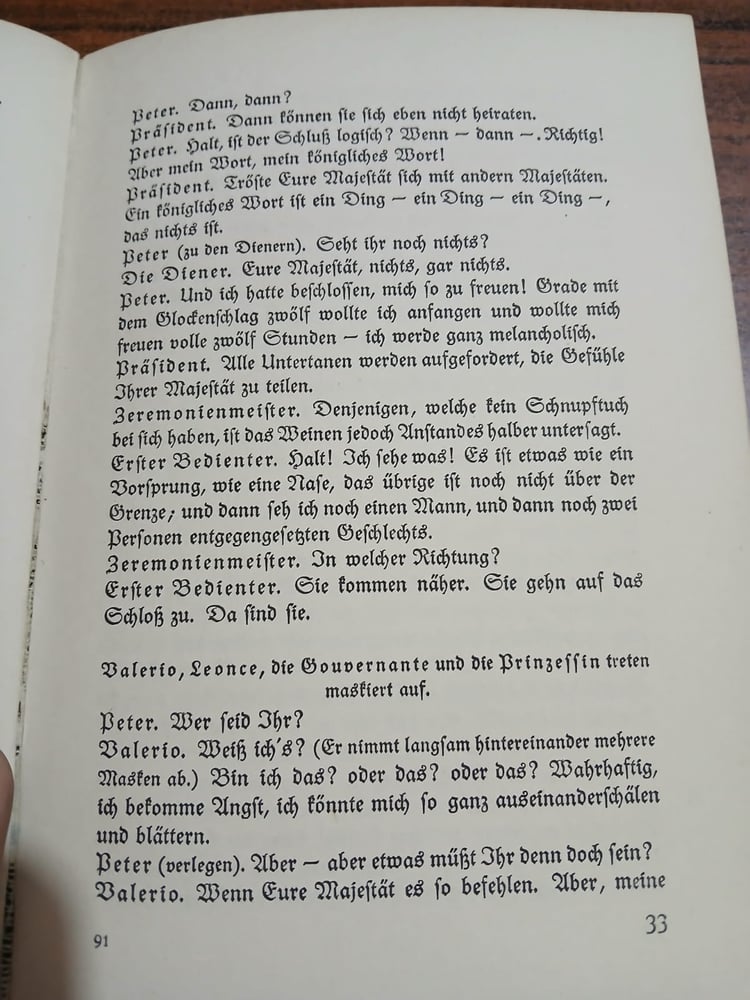 Georg Büchner Leonce und Lena * Lenz