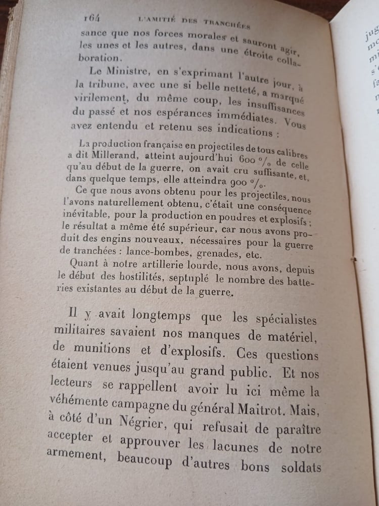 (E13)lame francaise et la guerre lamitie des tranchees