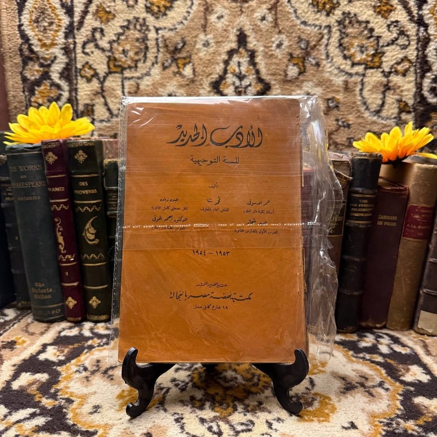 غلاف كتاب الادب الجديد – محمد شت