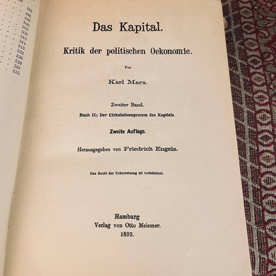 شراء كتاب رأس المال الجزء الثاني