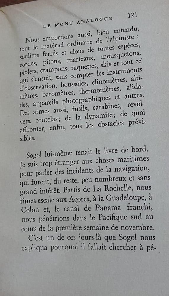 le mont analogue