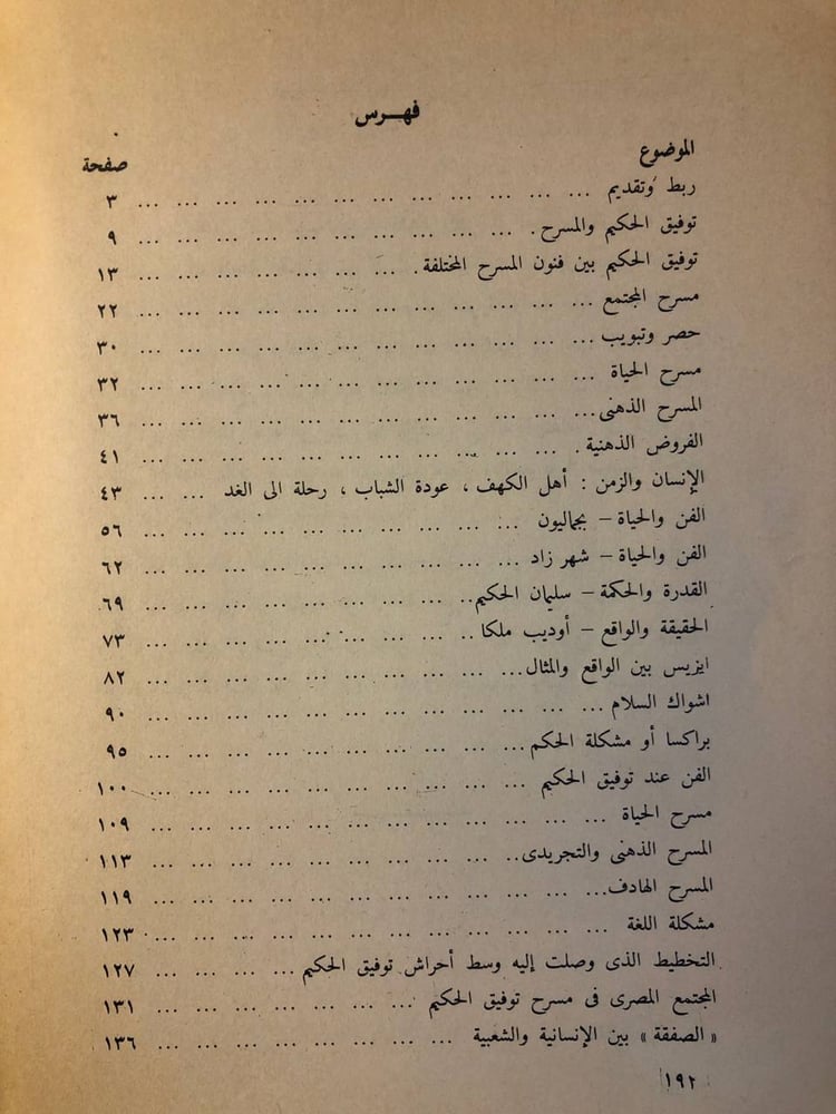 غلاف كتاب مسرح توفيق الحكيم دراسة أدبية وتحليلية