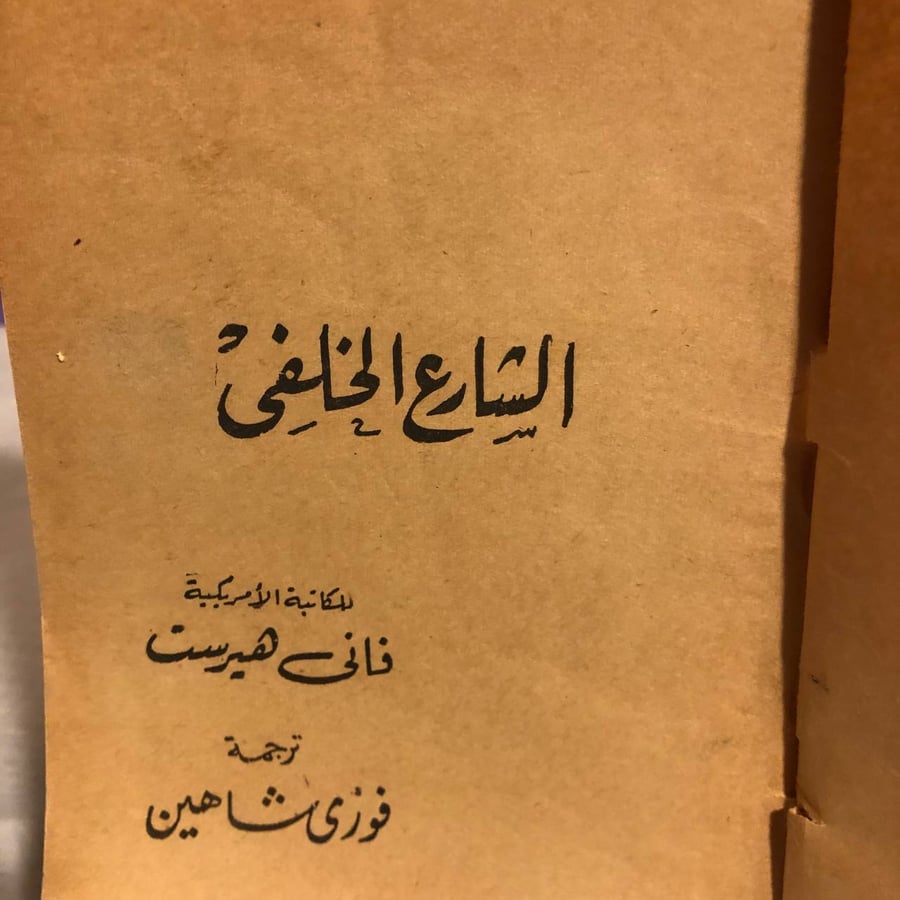الشارع الخلفى -فانى هيرست