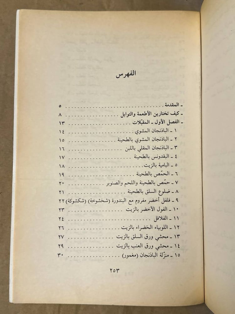 المطبخ العربي الشرقي -- Hw19