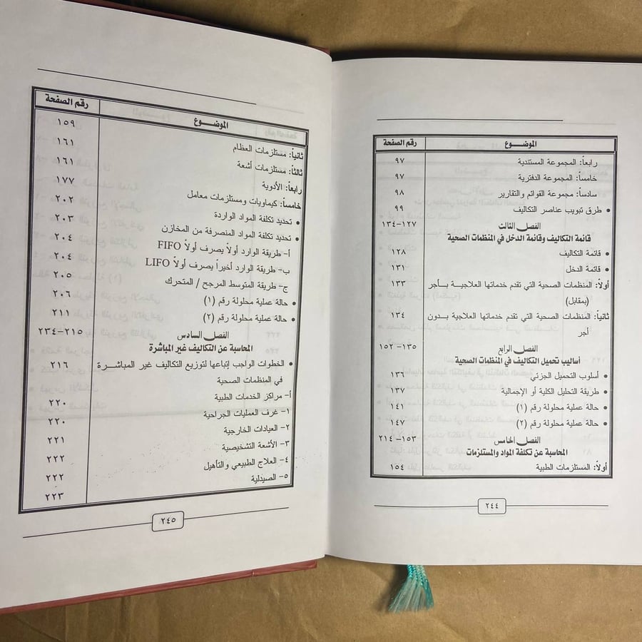 شراء كتاب محاسبة التكاليف فى المنظمات الصحية للكاتب محمود السجاعى كتاب