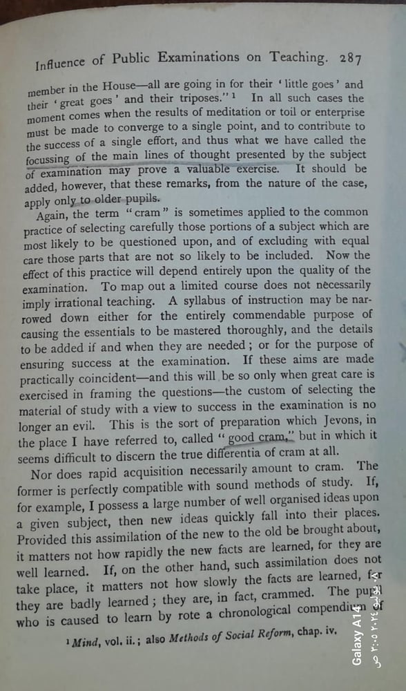 the principles of education (P5)