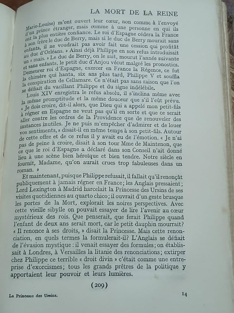 la princesse des ursins