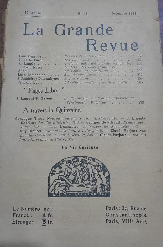 la grande revue