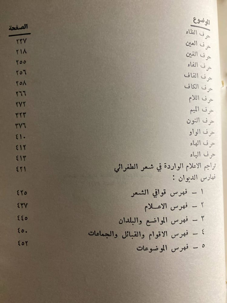 ديوان الطغرائي -ابي اسماعيل الطغرائي -MS