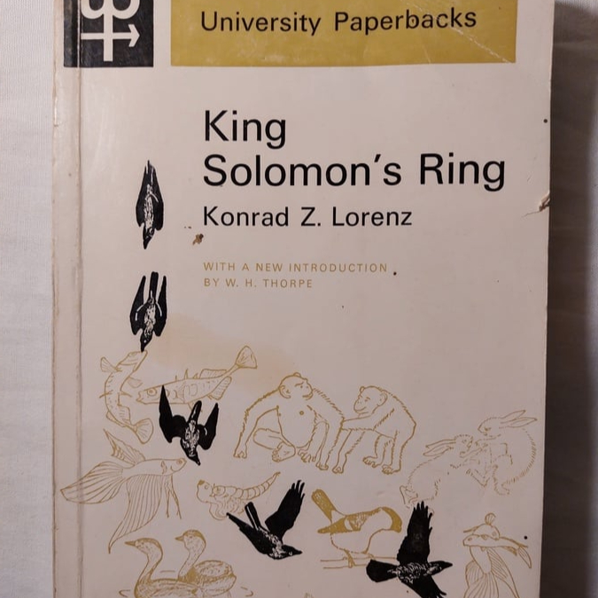 King Solomons's Ring-konrad Z. Lorenz