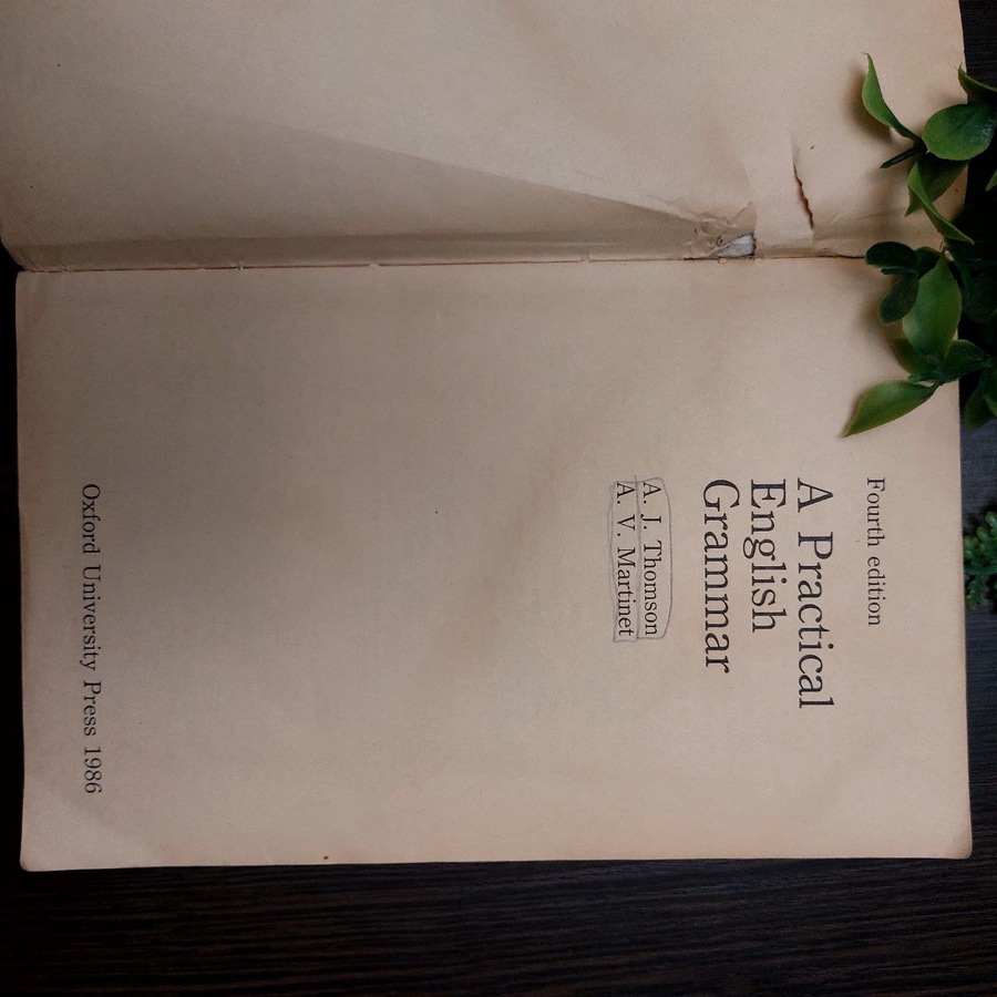 A practical English grammar- A. J. Thomson #(Q7)