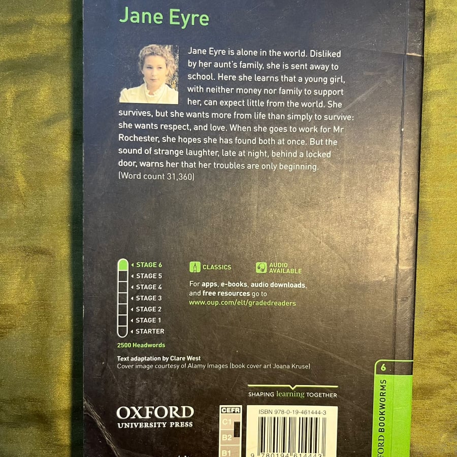 Jane Eyre- by: Charlotte Bronte