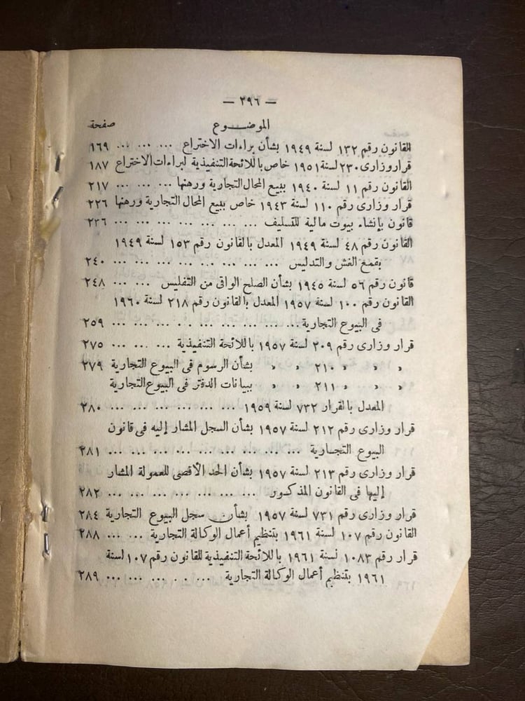 قانون التجارة والقوانين المكملة له(S3)