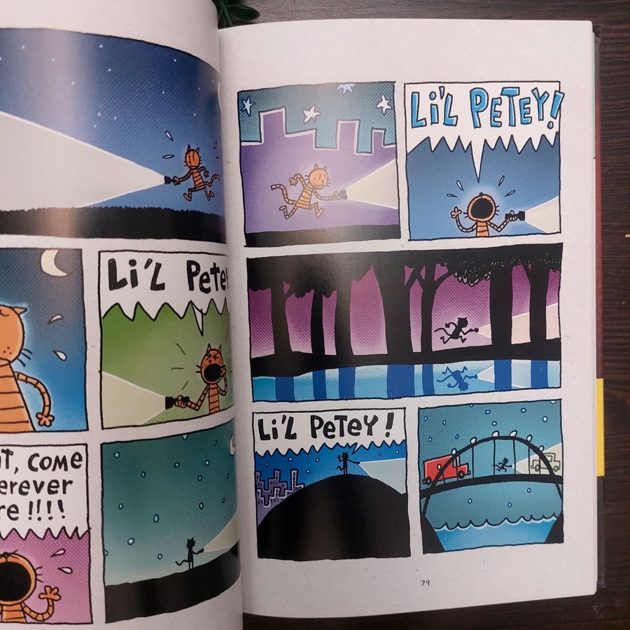 Dog man a tale of two kitties  - dav pilkey