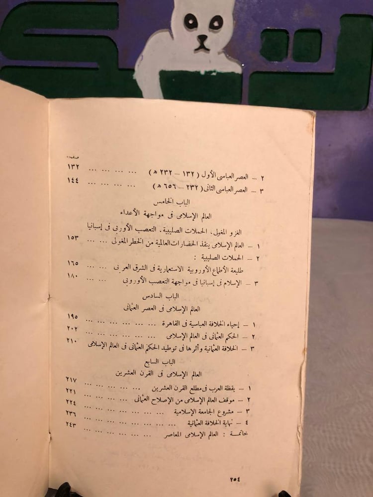 تاريخ العالم الإسلامى -على حسنى الخربوطلى-