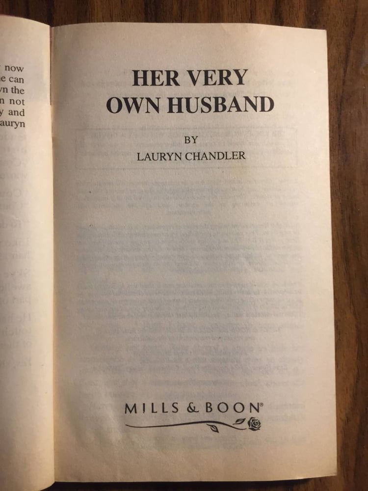 Her very own husband - Lauryn Chandler (P16)
