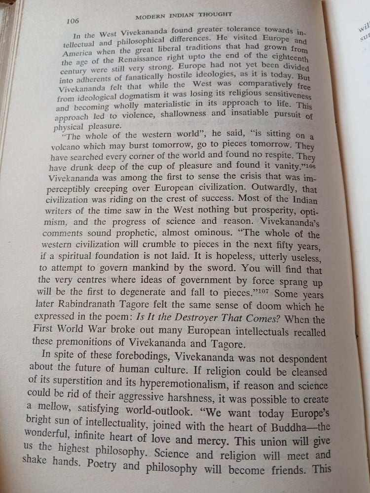 modern indian thought