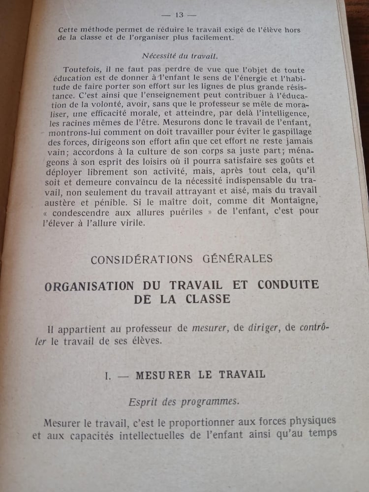 instructions du 30 septembre 1938