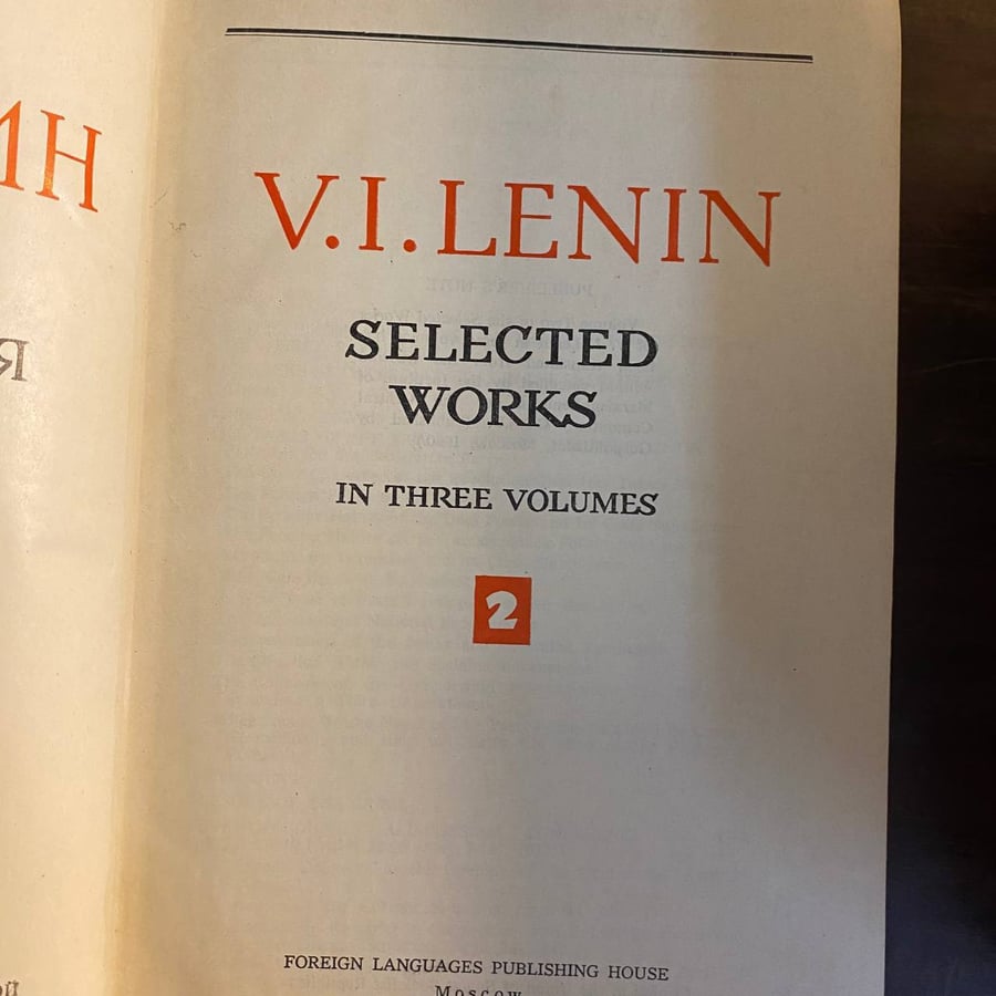 Selected works-Lenin-ms