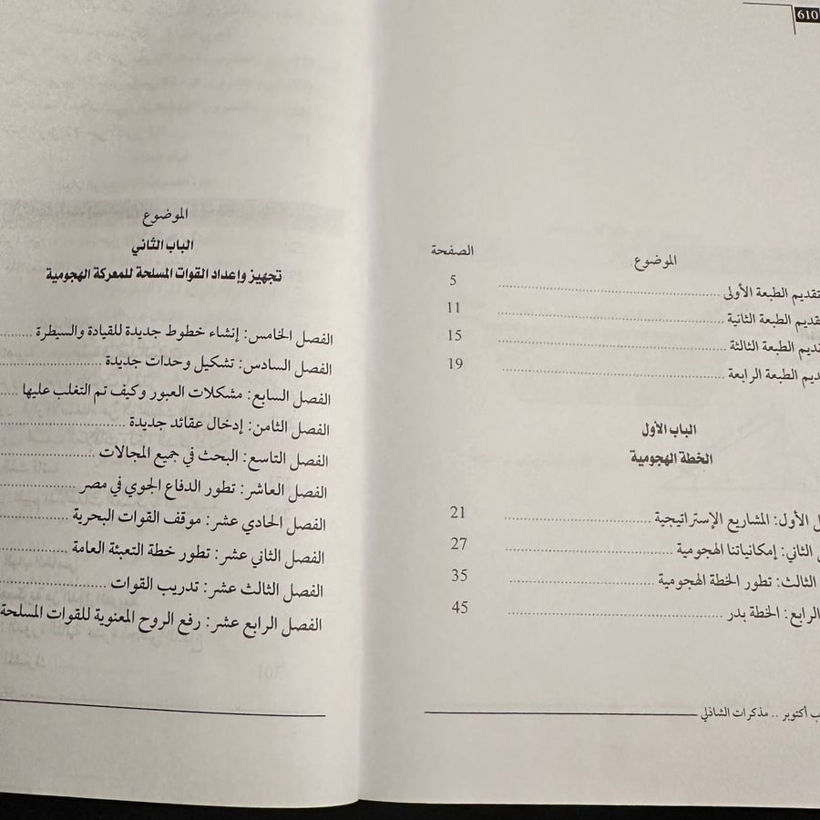 حرب اكتوبر مذكرات الفريق سعد الدين