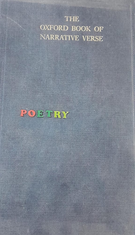 the oxford book of narrative verse (E11)