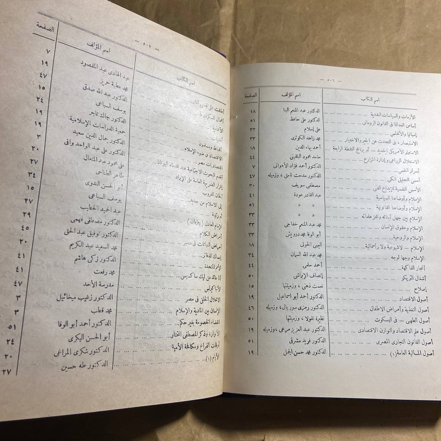 السجل الثقافي سنة ١٩٥١-ادارة التسجيل الثقافي