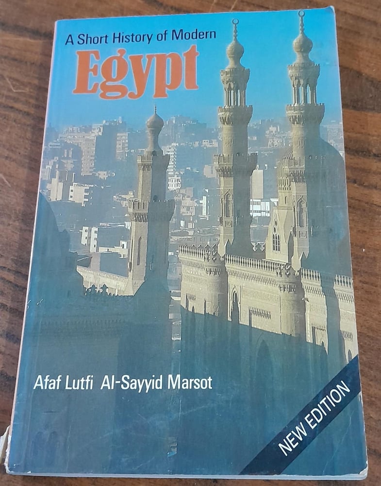a short history of modern egypt