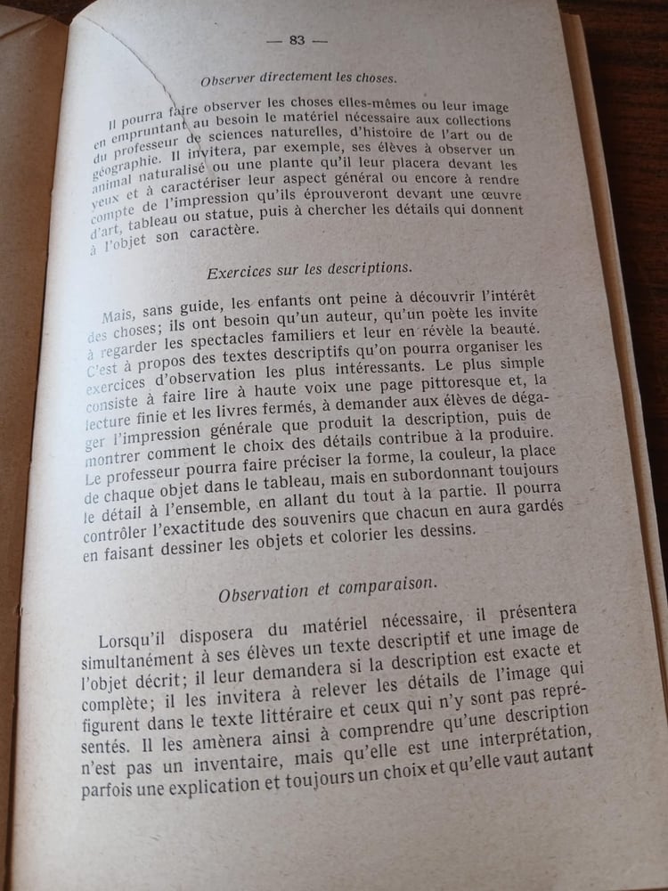 instructions du 30 septembre 1938