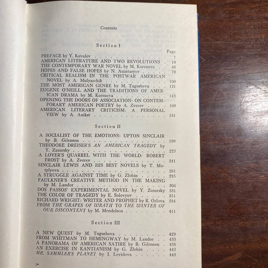20th century American literature-a Soviet view-ms