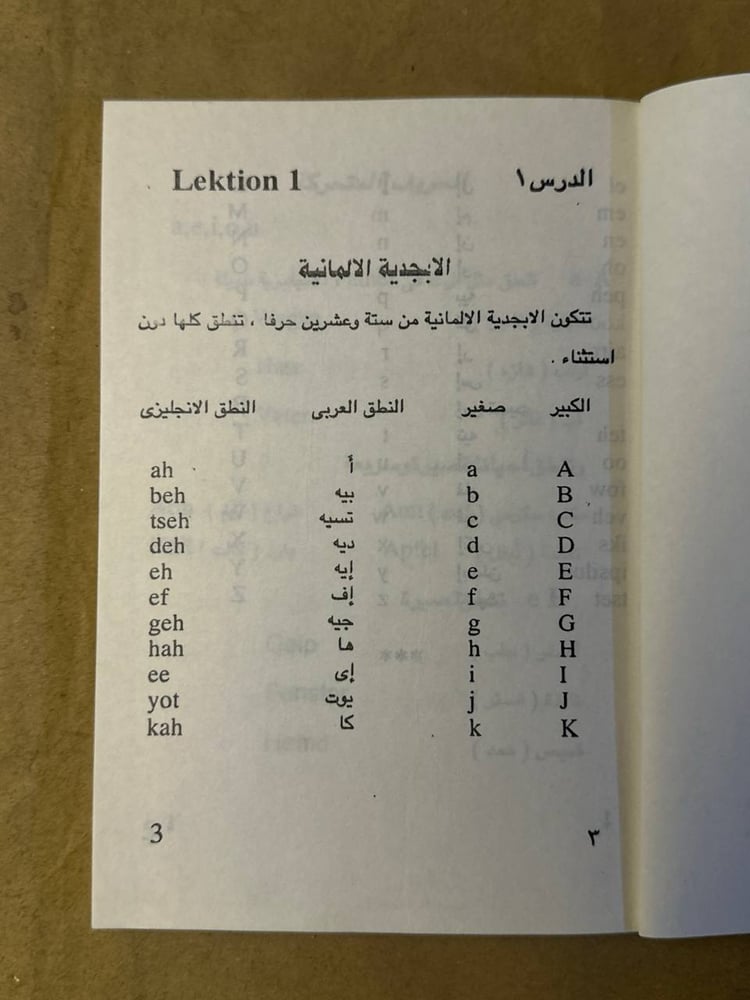 تعليم الالمانية - شفيق العمروسي