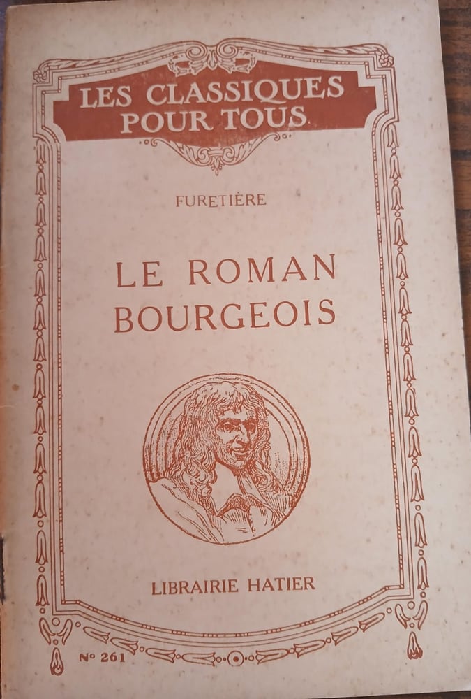 le roman bourgeois