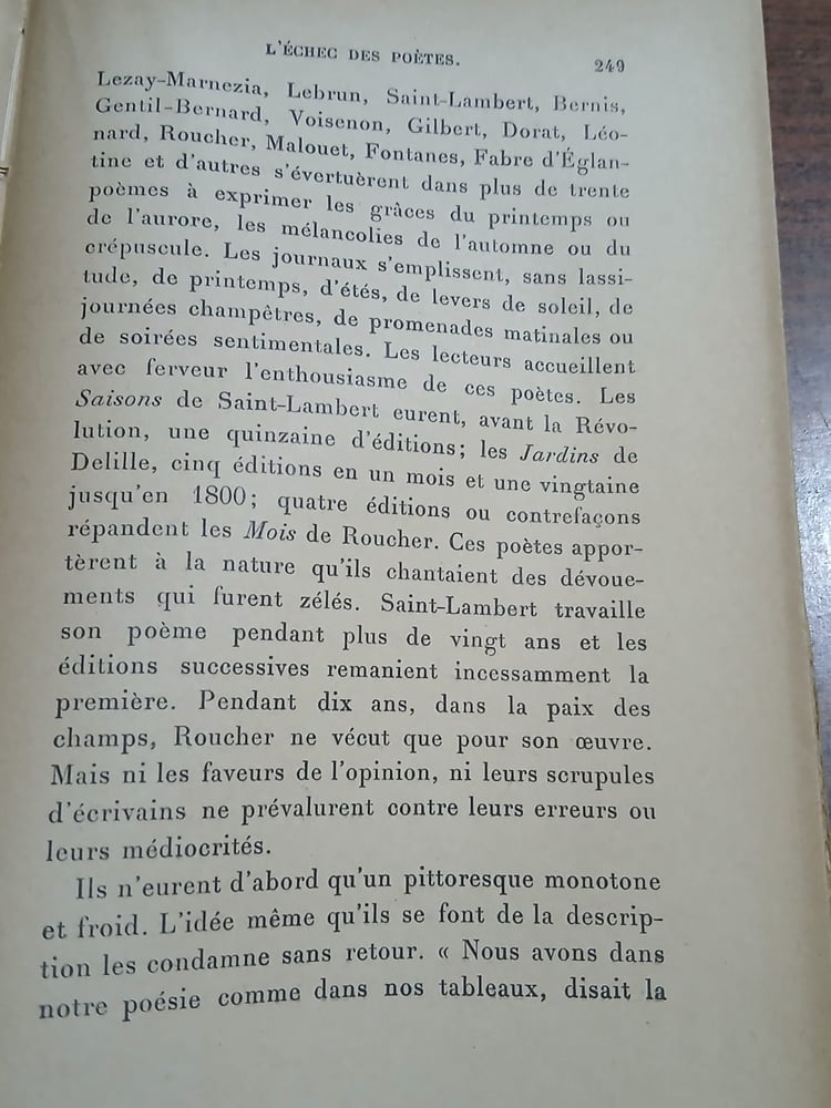 le romantisme en france au xviiie