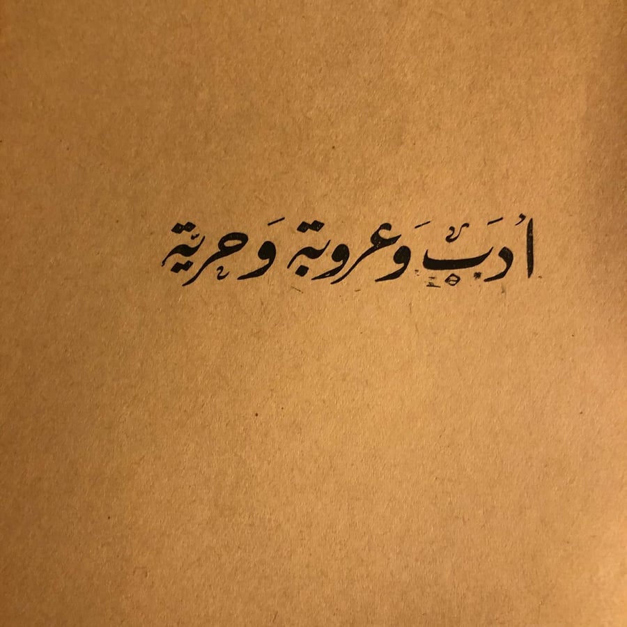 ادب وعروبة وحرية _ رجاء النقاش _ Lg7