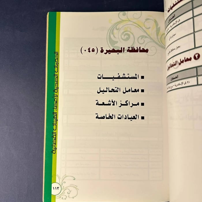 كتاب دليل الخدمات الصحية والاجتماعية لاعضاء الهيئات القضائية