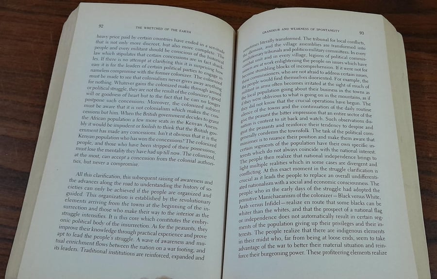 the wretched of the earth   (P9)