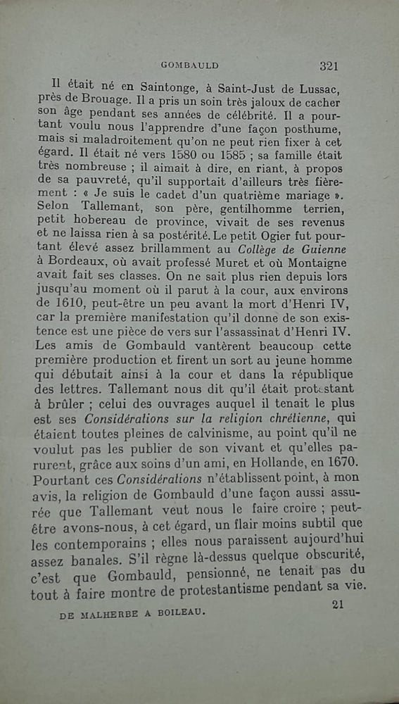 histoire de la poesie francaised de la renaissance au romatisme  (P0)