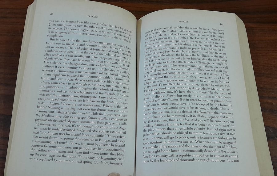 the wretched of the earth   (P9)